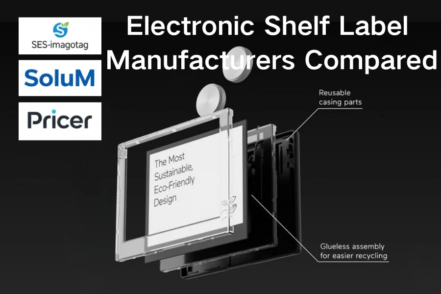 Сравнение производителей электронных ценников: SES-imagotag, SoluM и Pricer