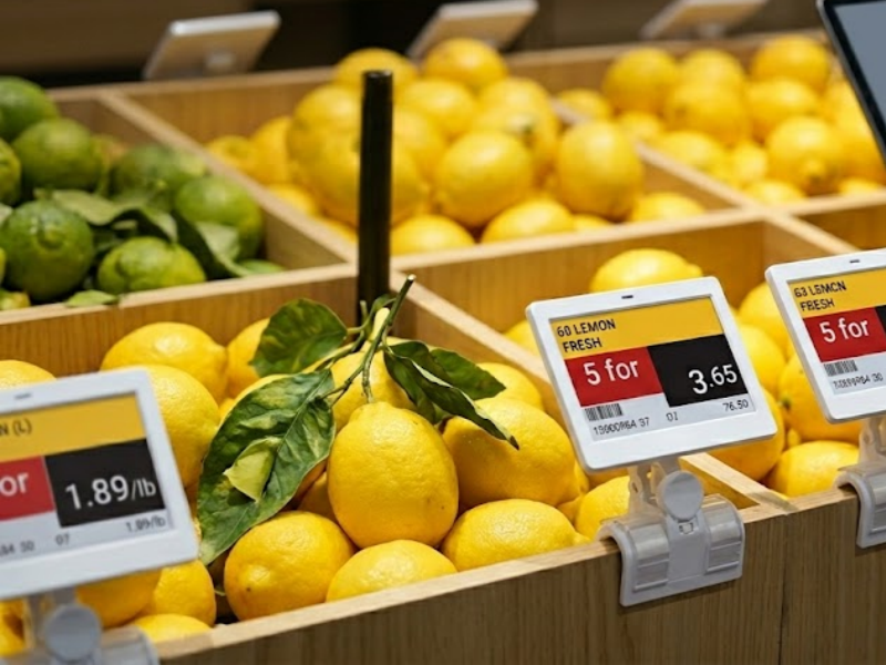 Система маркировки полок продуктовых магазинов, которая сокращает ошибки цено...